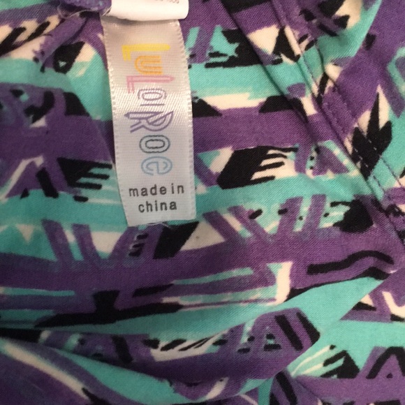 Printed LuLaRoe leggings - Picture 3 of 3